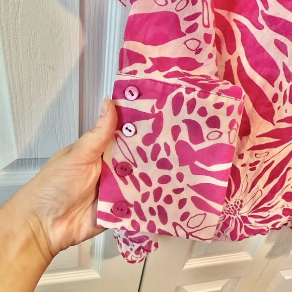 Luisa spagnoli silk print blouse - Picture 4 of 7